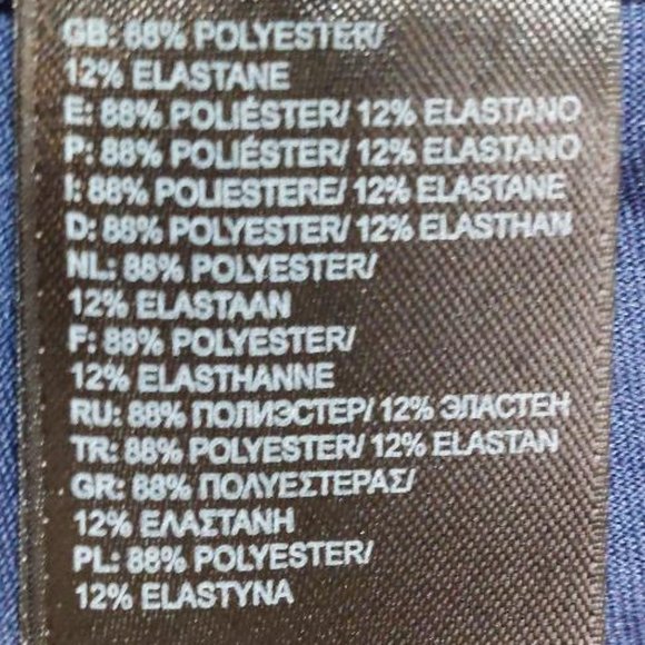 The North Face Women's Blue Printed Activewear Leggings - Size XL - Picture 4 of 4